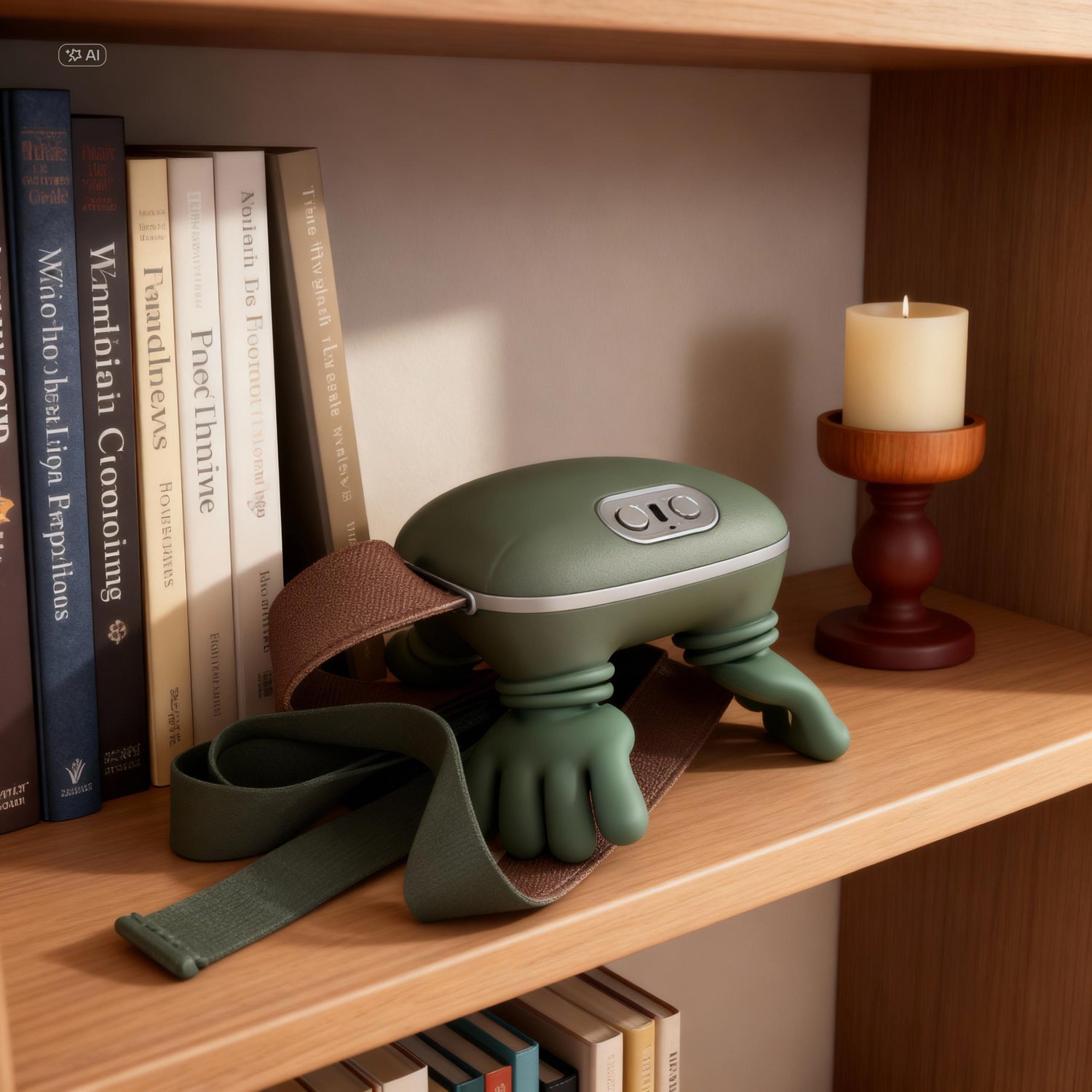 Görseldeki_yeşil_renkli_n...ir_kitaplığın_rafında_çiz56.jpeg__PID:17248629-215f-4426-8b90-cc83b4019e8c